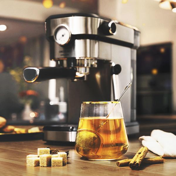 Pro Grau Steel CECOTEC Kaffeemaschine Cafelizzia 790