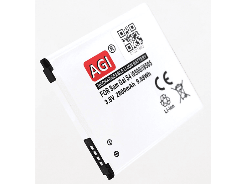 AGI Akku kompatibel mit Samsung EB-B600BEBECWW Li-Ion Handy-/Smartphoneakku, Li-Ion, 3.7 Volt, 2600 mAh