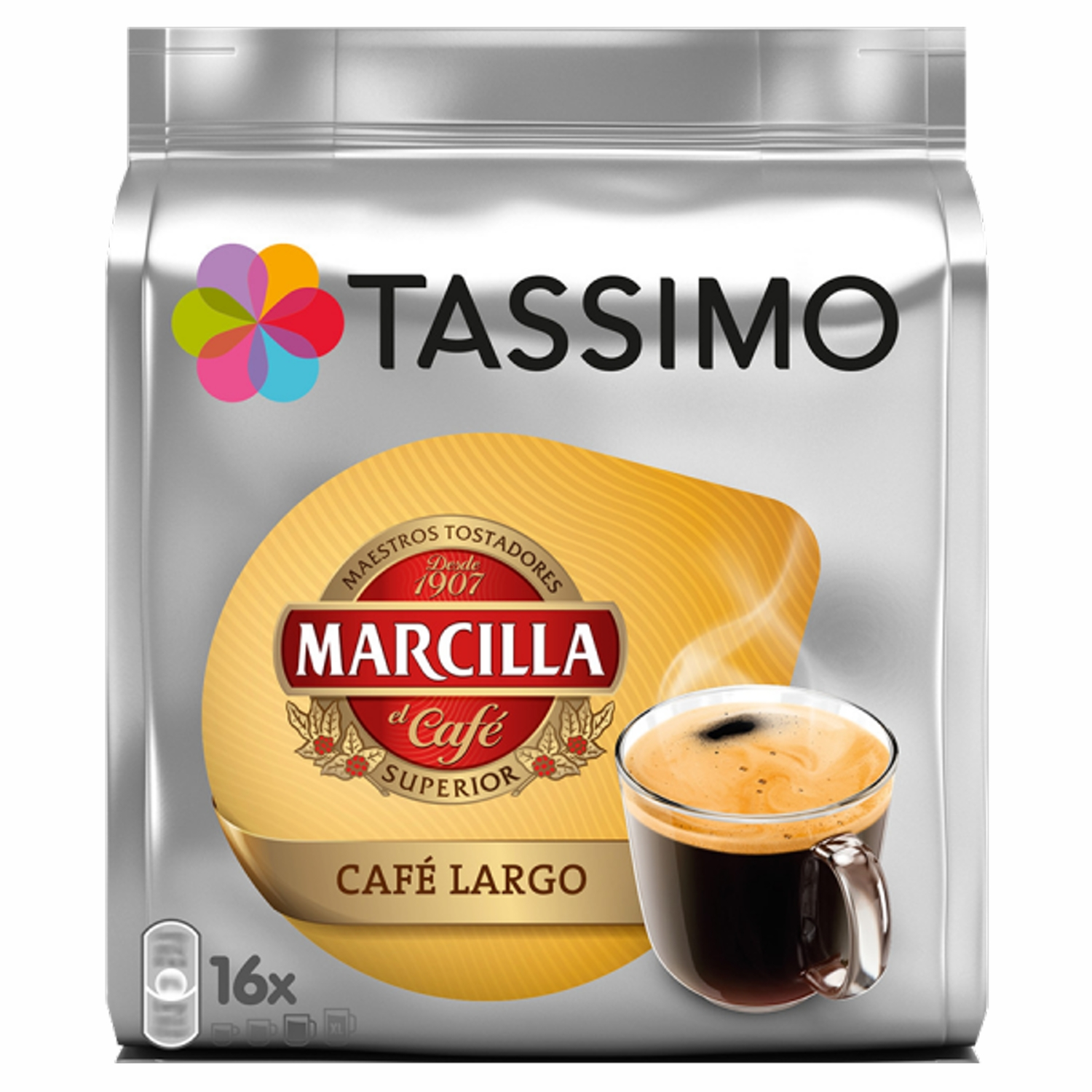 Kapseln Largo Marcilla Café TASSIMO