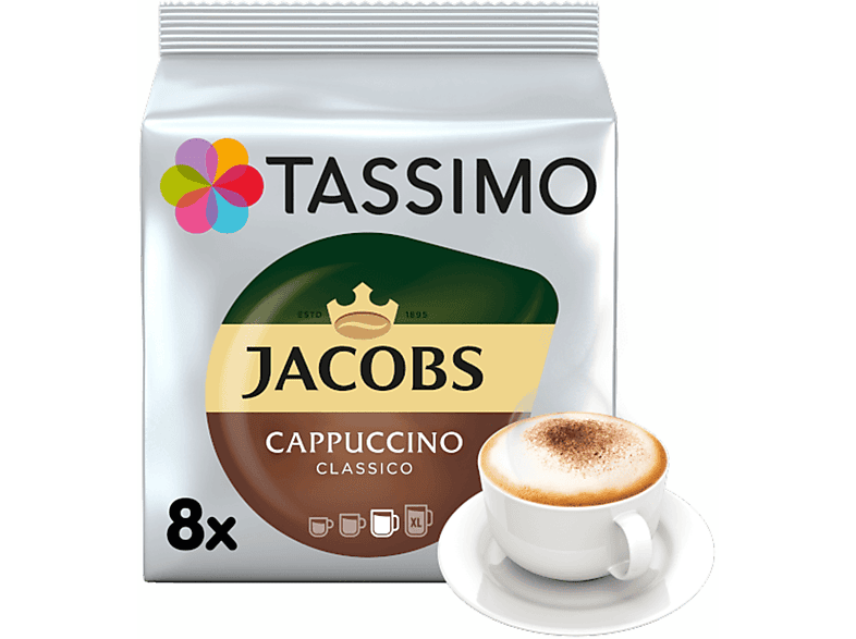 TASSIMO Jacobs Cappuccino Classico Kapseln 