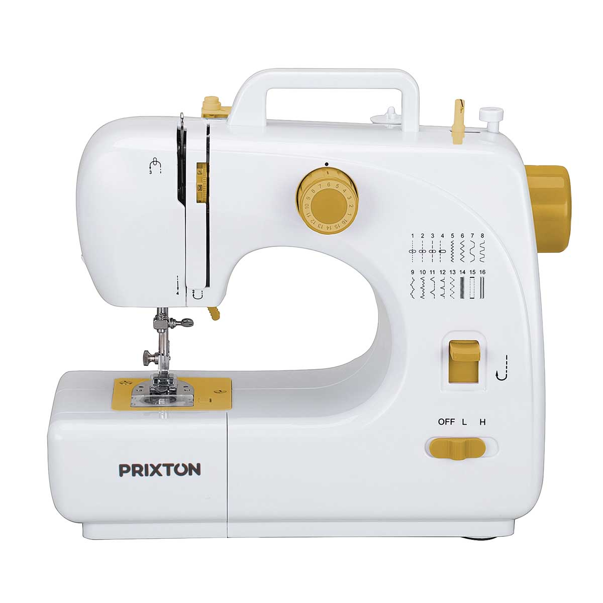 Máquina de coser - P120 PRIXTON, Blanco