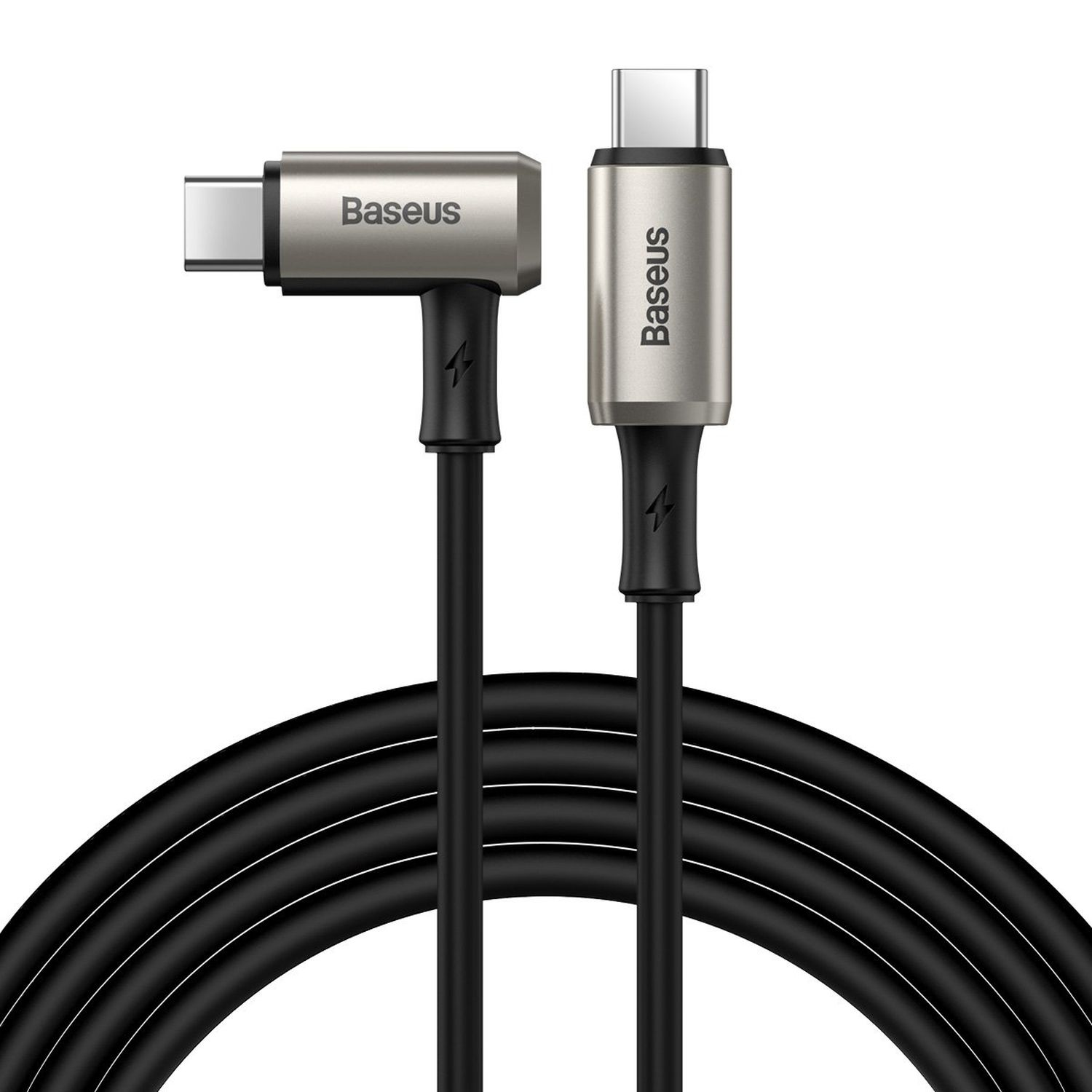 Ladekabel, (USB 2 BASEUS 3.2 1,5 Datenkabel, USB C 5A Gen Schwarz Typ / Hz) 4K@60