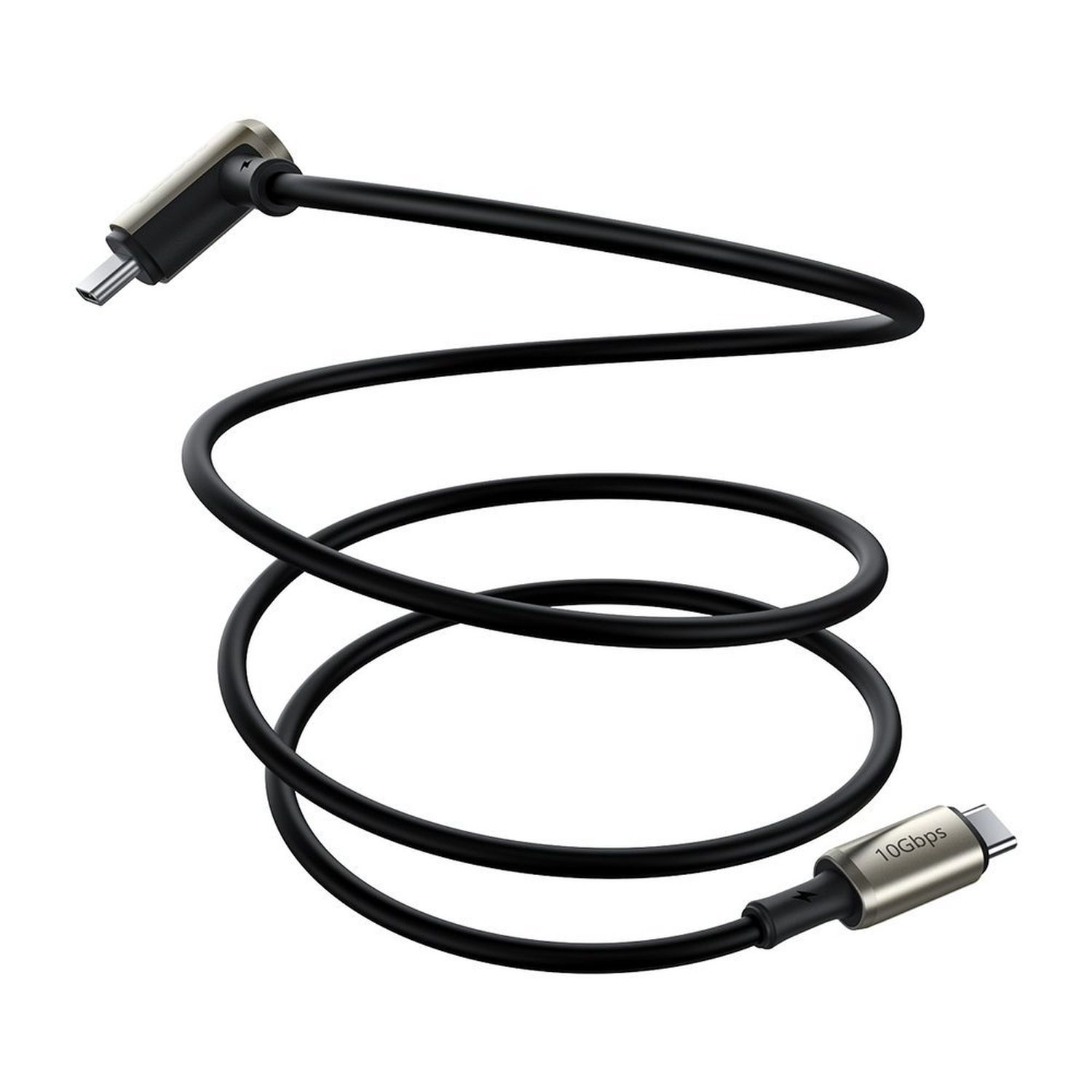 Ladekabel, (USB 2 BASEUS 3.2 1,5 Datenkabel, USB C 5A Gen Schwarz Typ / Hz) 4K@60