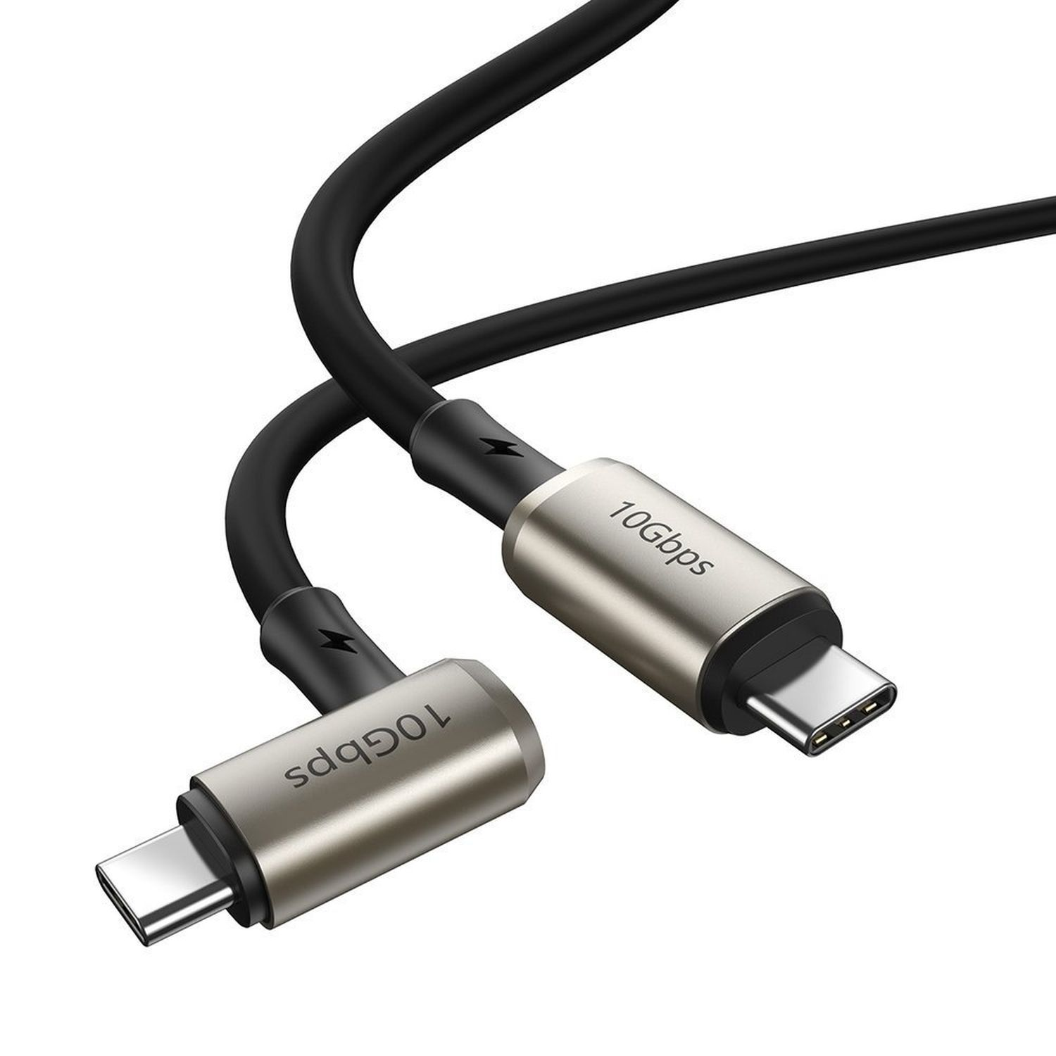 (USB Ladekabel, C 1,5 Datenkabel, 4K@60 Gen Typ 3.2 5A 2 / BASEUS Hz) Schwarz USB