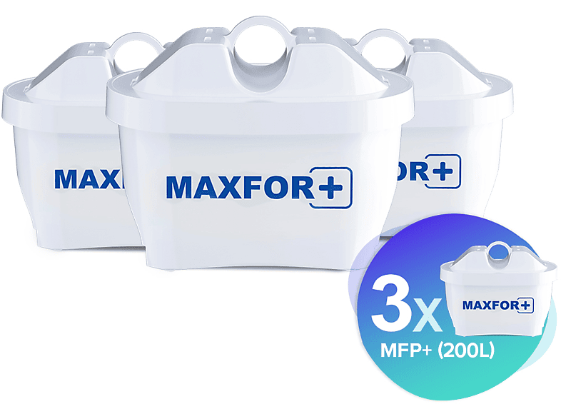 AQUAPHOR Wasserfilterkartusche Weiß MAXFOR+ Wasserfilterkartusche,