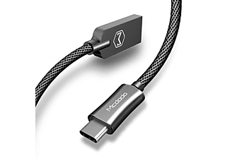 MCDODO Knight USB Typ-C QC4.0 Quick Charge, Ladekabel, 1,0 m, Grau