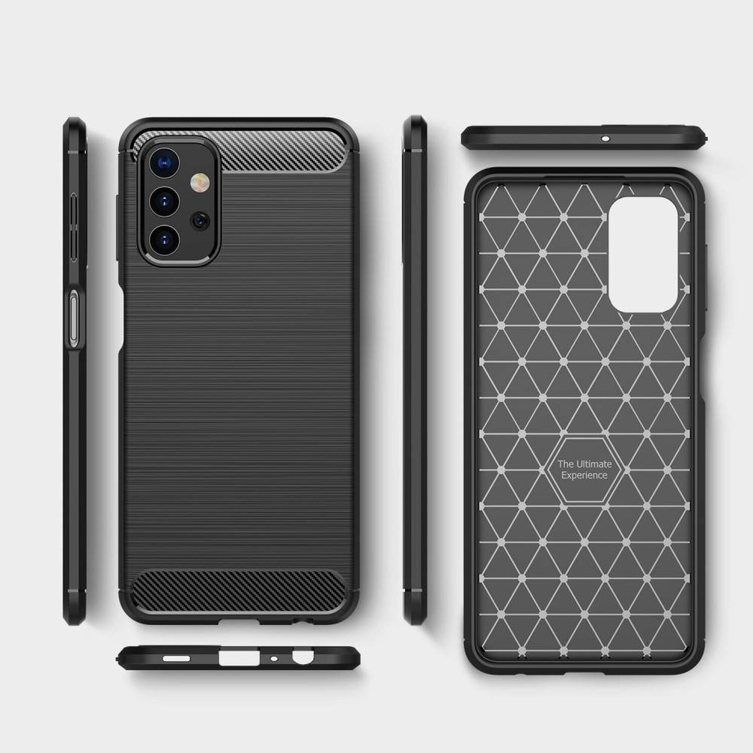 Galaxy Schwarz A32 Samsung, Bumper, COFI 5G, Case, Carbon-Look