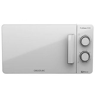 Microondas libre instalación - CECOTEC ProClean 3120, 700 W, 6 potencia, 20 l, White