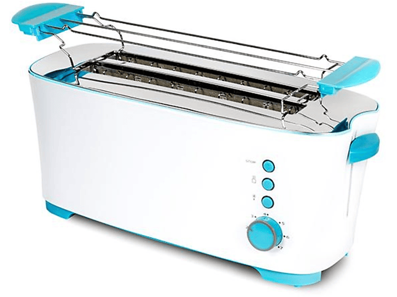 (1350 3029 2L 2) Taste Toaster Weiß Schlitze: CECOTEC Watt,