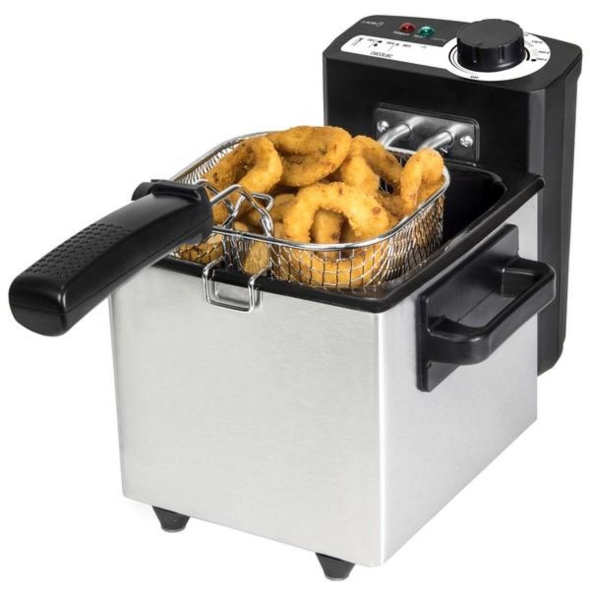 Freidora con aceite - CleanFry 1,5 L CECOTEC, 1000 W, 1,5 l, Grey