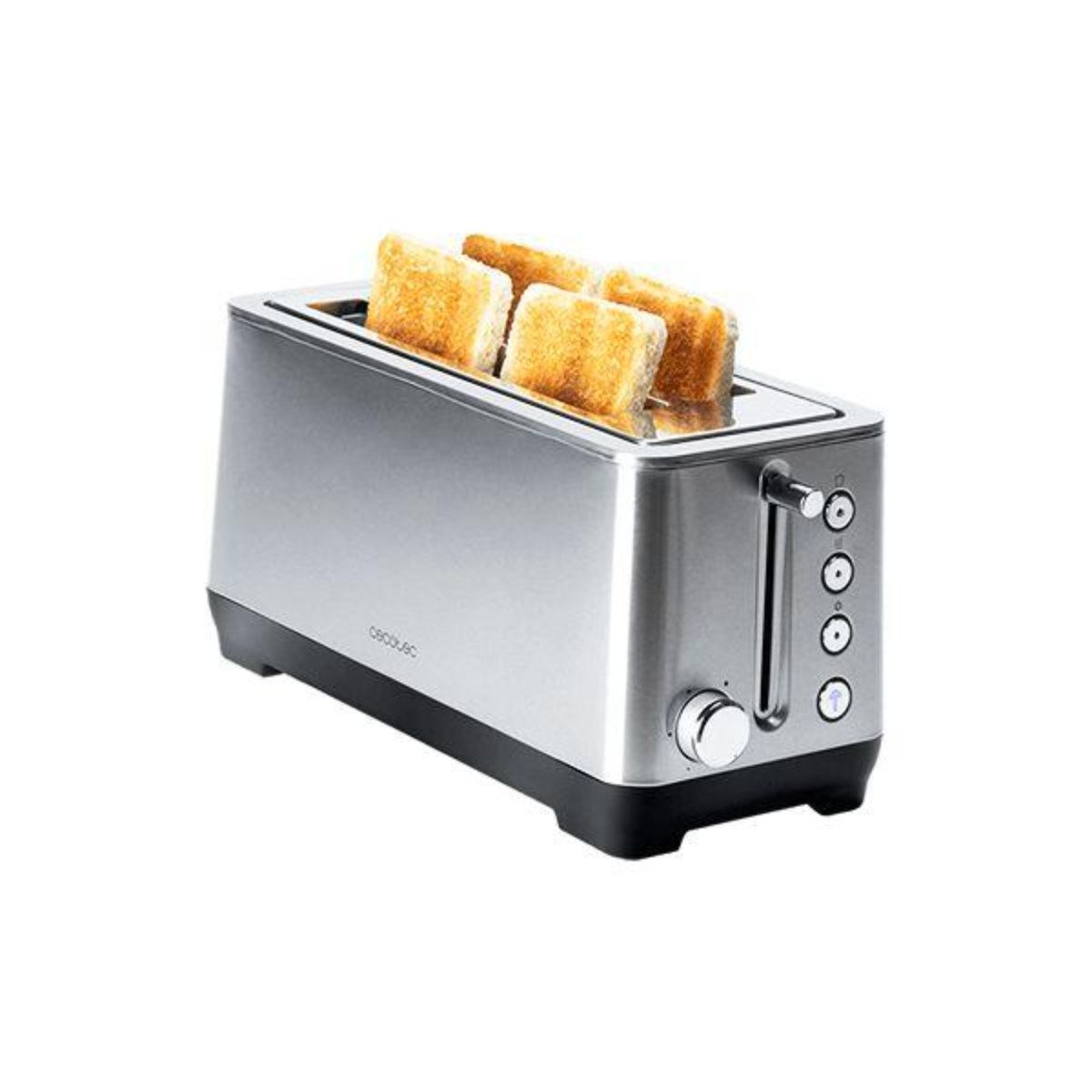 CECOTEC BigToast Extra Double Toaster Grau Schlitze: Watt, 2) (1600