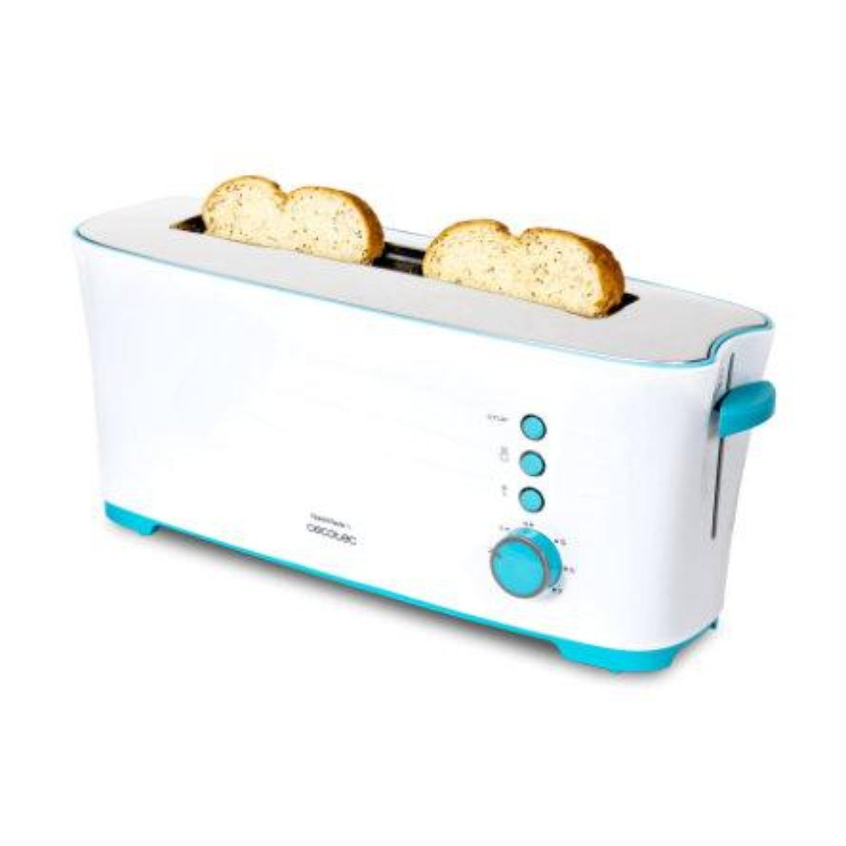 CECOTEC Taste 3028 Weiß L 1) Watt, (1000 1 Toaster Schlitze