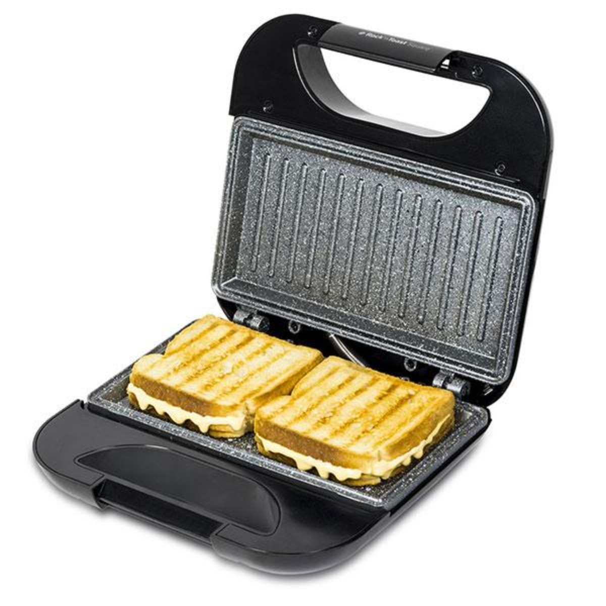 Sandwichera - Rock'nToast Square CECOTEC, 750 W, Inox