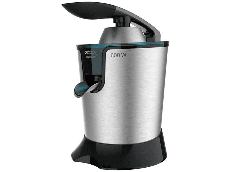 Watt, 600 PowerAdjust Entsafter Schwarz EssentialVita CECOTEC