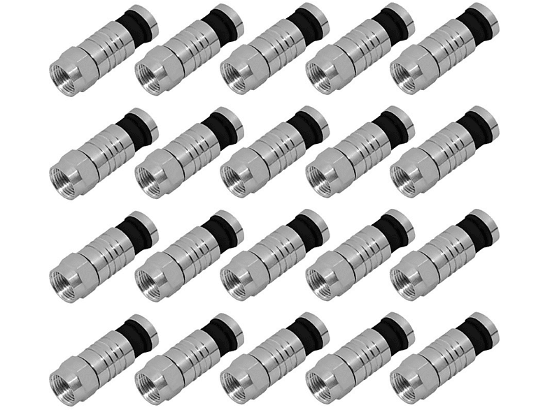 ARLI 20x F Kompressionsstecker 7 | 7,5 mm Stecker