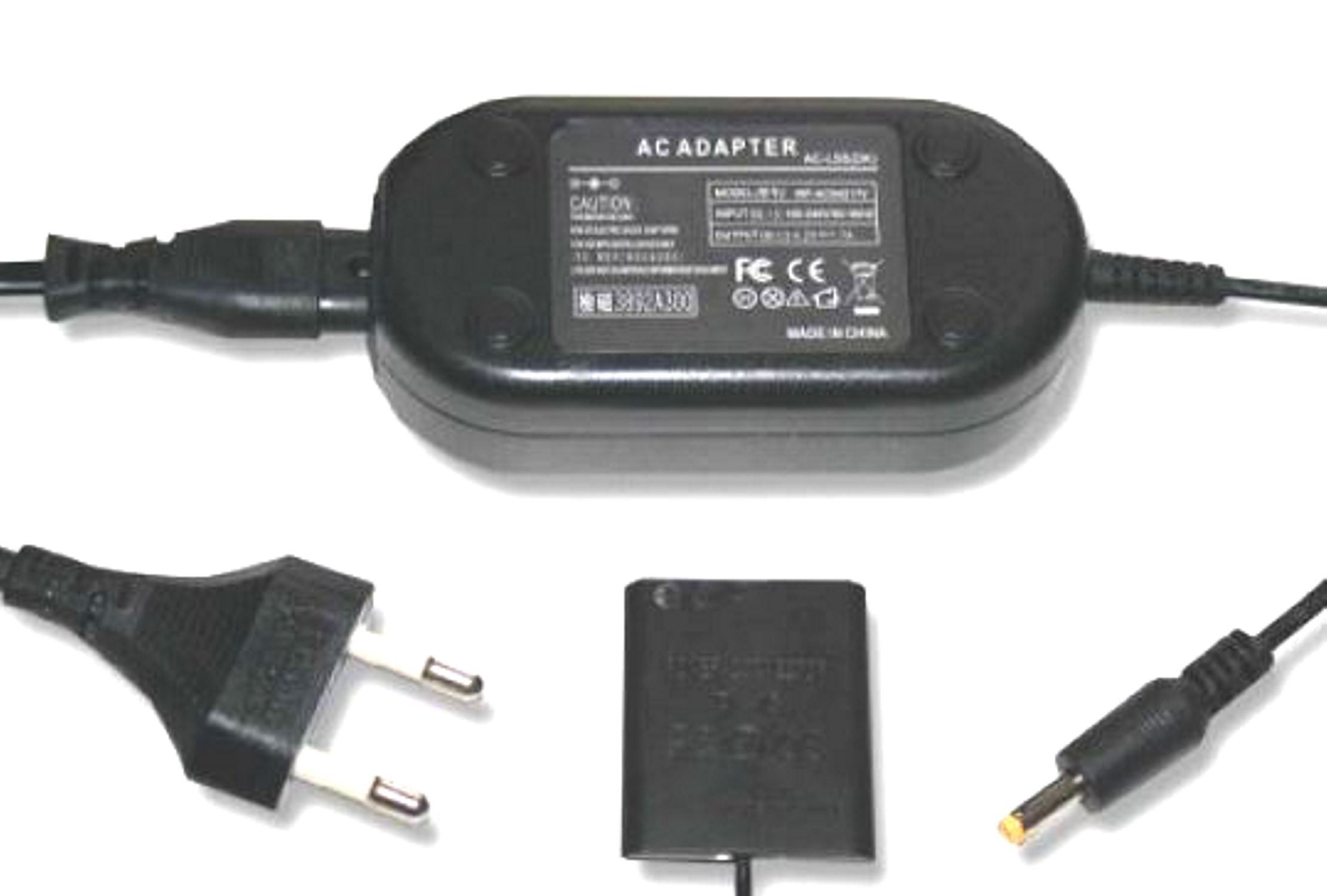 MOBILOTEC Netzteil-Kuppler kompatibel mit Netzteil/Ladegerät Sony Sony, Volt, schwarz 4.2 NP-BX1