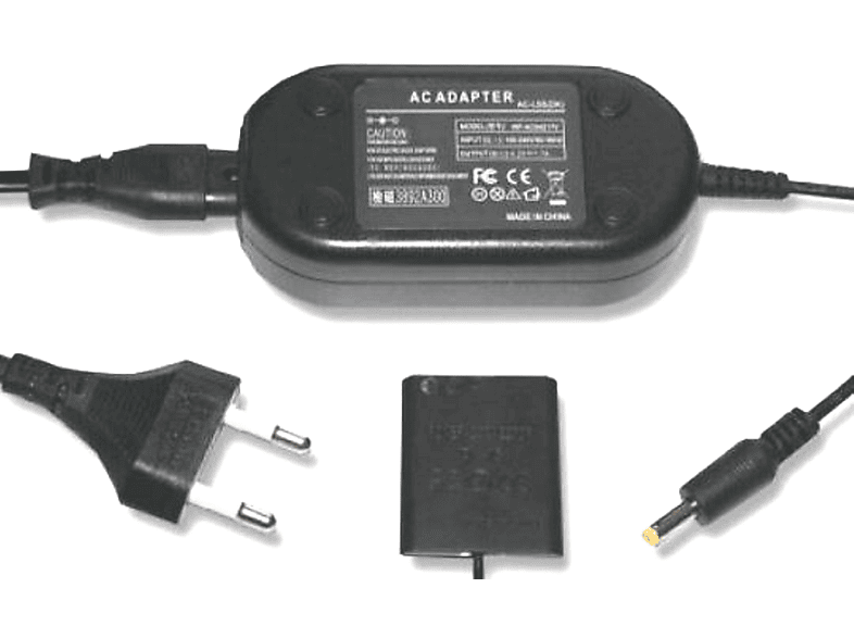 MOBILOTEC Netzteil-Kuppler kompatibel mit Netzteil/Ladegerät Sony Sony, Volt, schwarz 4.2 NP-BX1