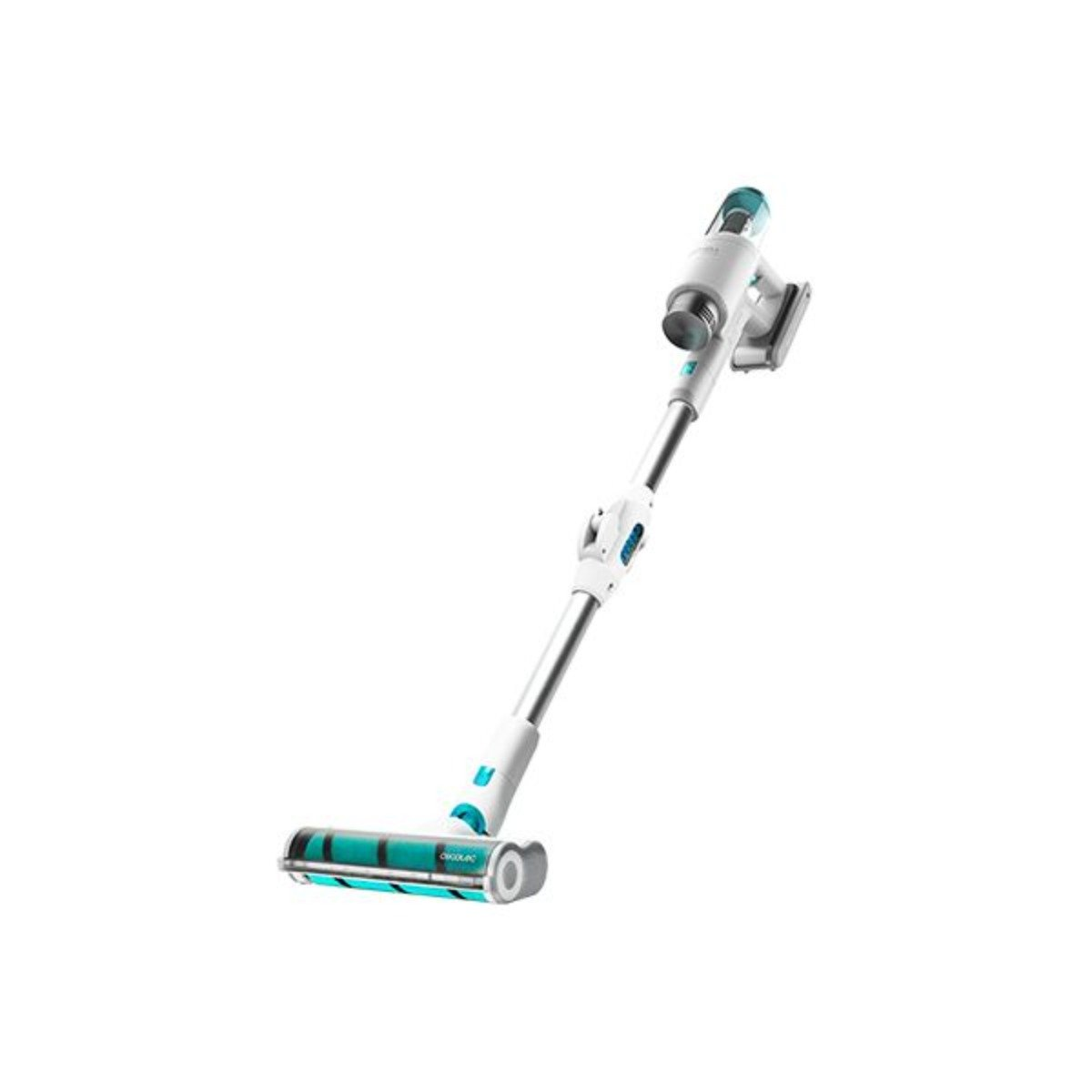 Aspirador escoba - Cecotec Conga RockStar 200 Vital ErgoFlex, 330 W, 80 dB, 0.4 l, Autonomía 50 min, Blanco