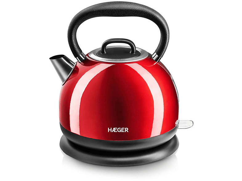 Hervidor de agua RED CHERRY HAEGER 2200 W Rojo