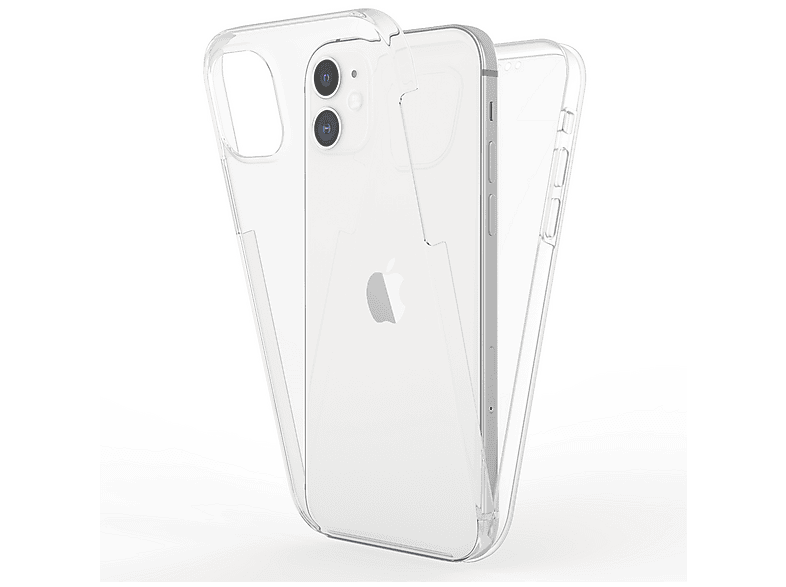 Cover NALIA 360° Per IPhone 14 – Trasparente Anti-Giallo – Bumper In Silicone E Pellicola Frontale - 2