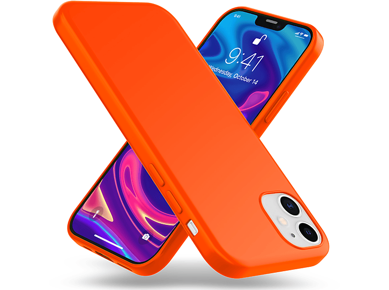 Orange Pro, NALIA 12 Silikon 12 Apple, Backcover, iPhone Neon Hülle, iPhone