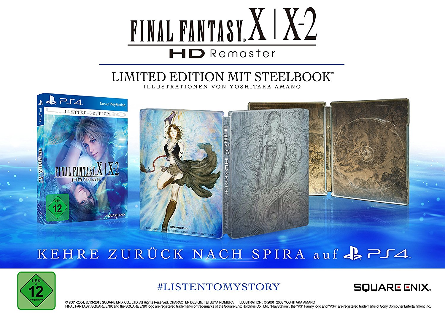 Final Fantasy X - HD [PlayStation / Edition Limited X-2 - 4] Remaster Steelbook
