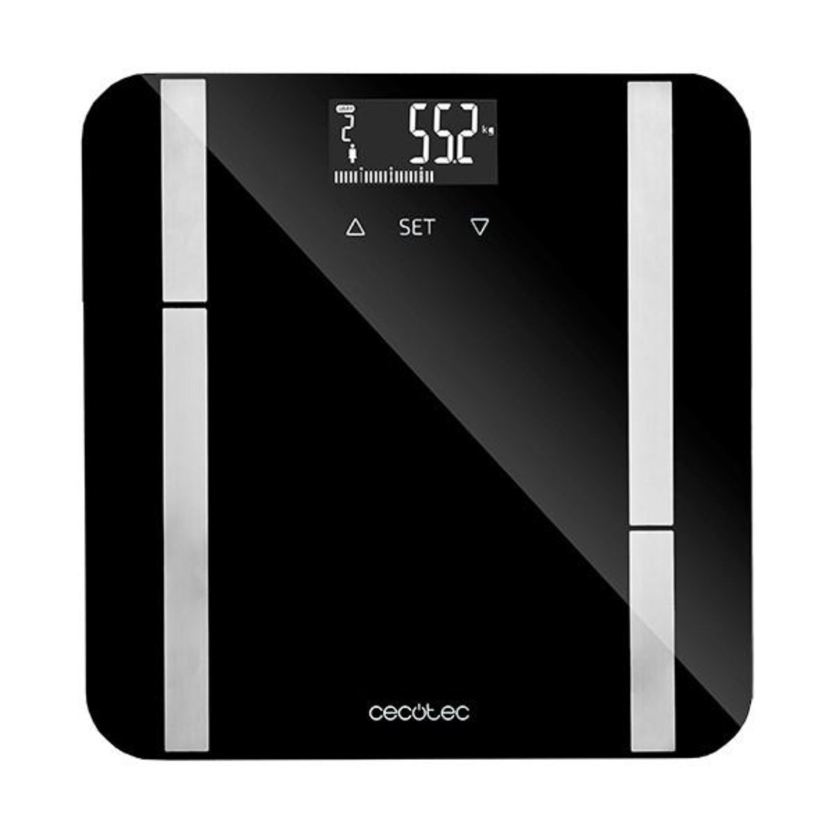 Báscula de baño - 4089 CECOTEC, Negro