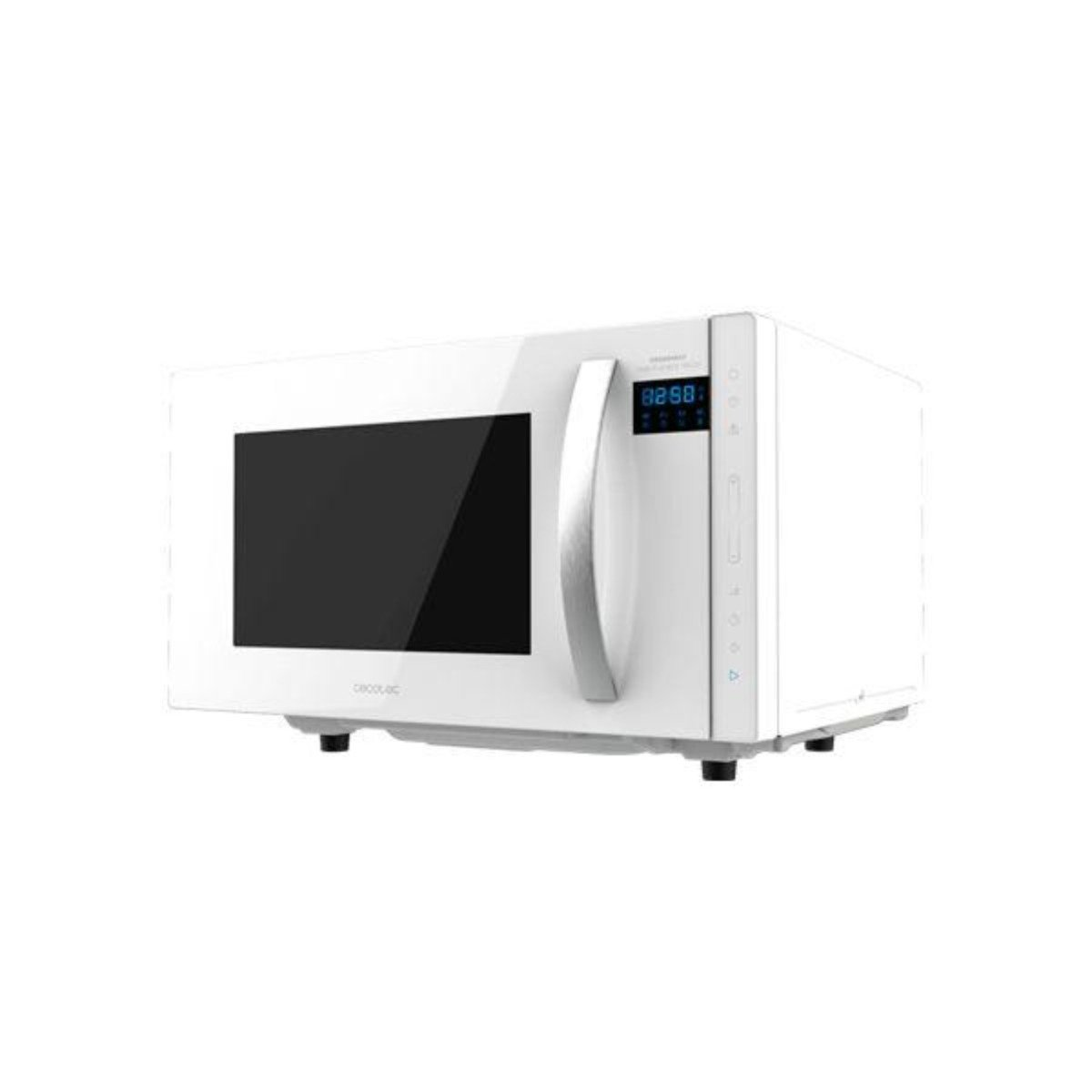 Microondas libre instalación - GrandHeat 2300 Flatbed Touch White CECOTEC, 1270 W, 3 potencia, 1 l, White