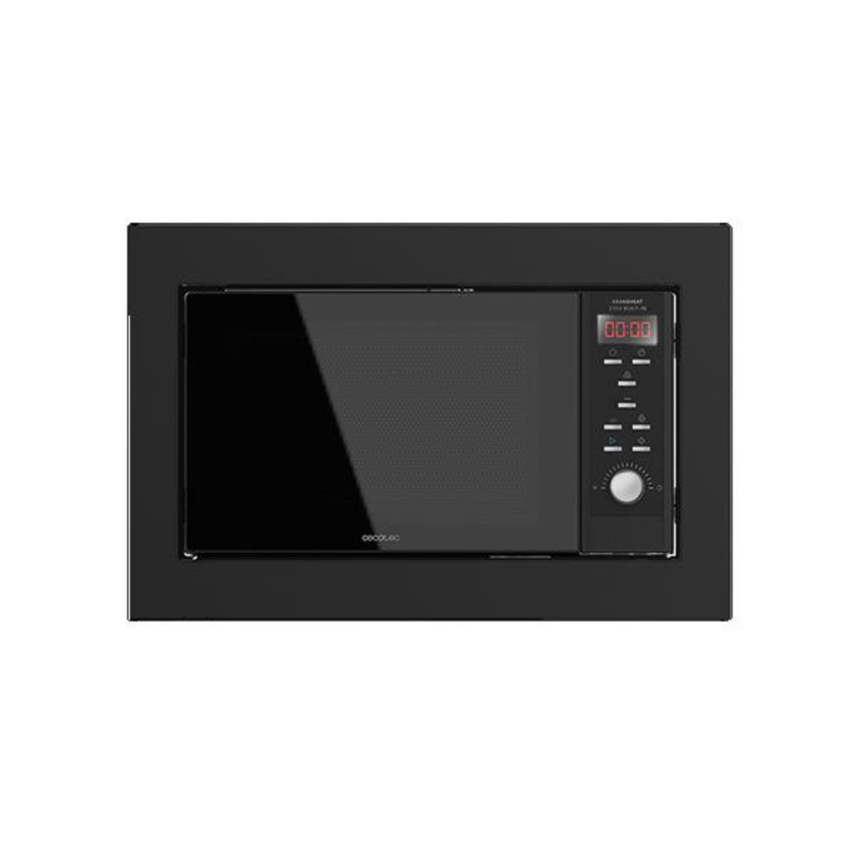 Microondas integrable - GrandHeat 2350 Built-in Black CECOTEC, 1400 W, 3 potencia, 1 l, Black