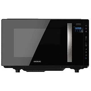 Microondas libre instalación - CECOTEC GrandHeat 2300 Flatbed Touch Black, 1270 W, 3 potencia, 1 l, Black