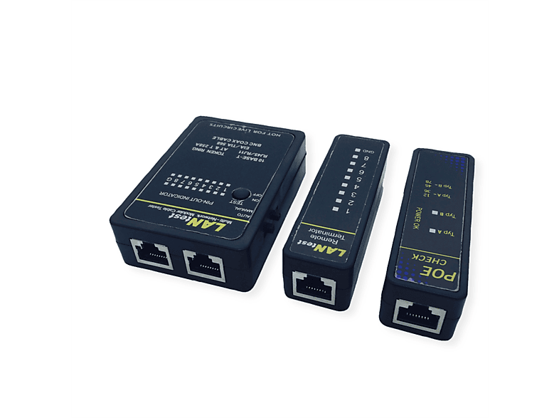 VALUE LANtest Multi-Network PoE-Tester diverse Kabeltester, & Kabel