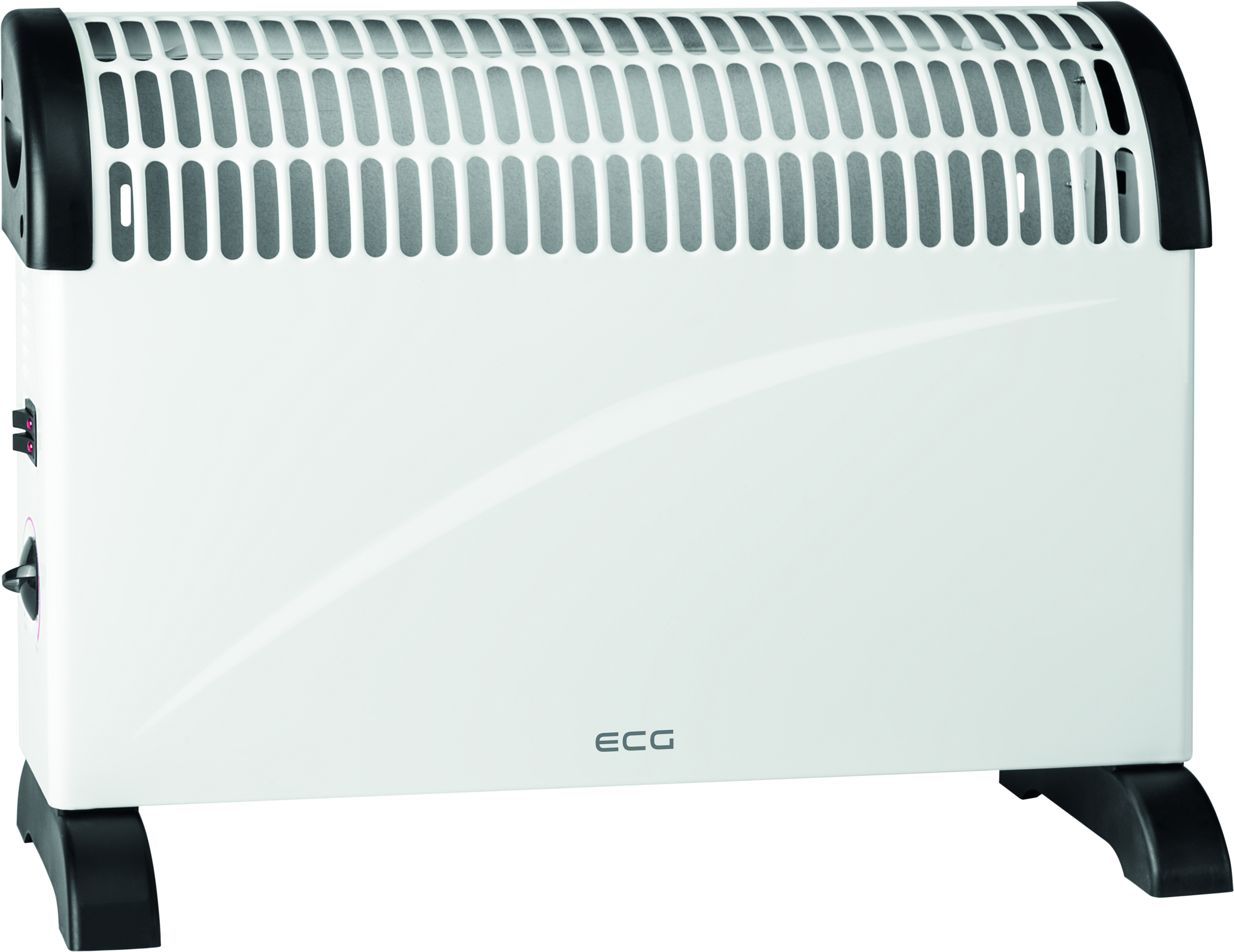 | | Konvektorheizgerät TK Radiator | Stufenlose | 3 Heizung 2050 Leistungsstufen Thermostat ECG | Watt) | weiss (2000