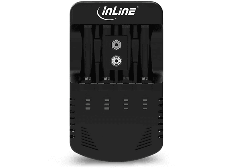 9V InLine, InLine® / Block Ladegeräte Strom und AAA Ladegerät Multicolour INLINE AA Energie und NiCd+NiMH,