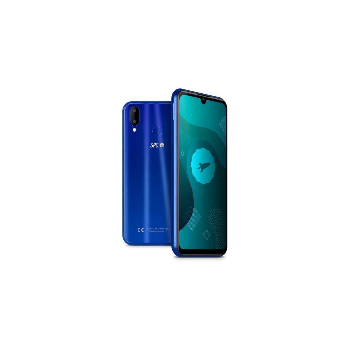 Smartphone - Teléfono Móvil SPC Gen Max Azul 4G 6.26"/Oc1.6/4GB/64GB SPC, Azul, 128 GB, 4 GB, 6,26 ", HD+, Octa Core Processor 3500 mAhmAh
