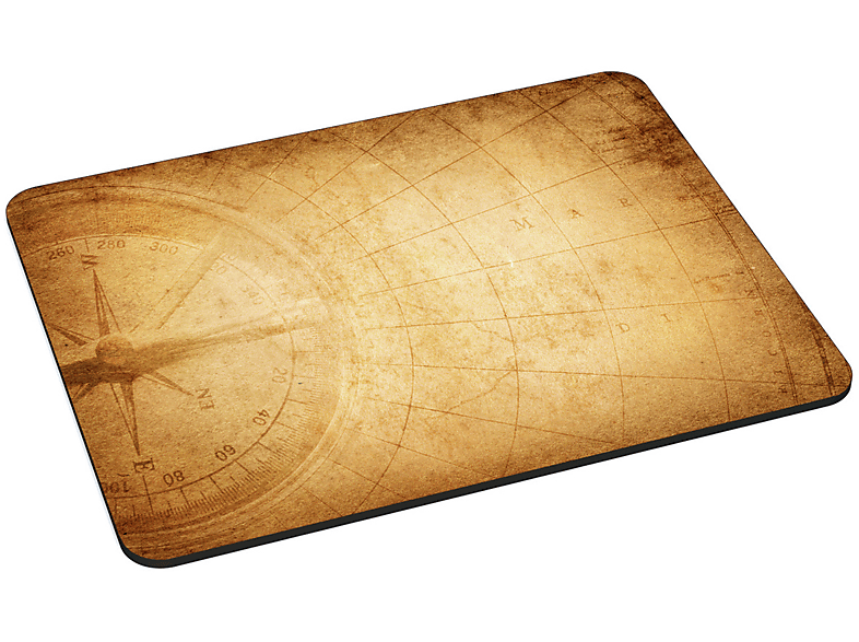 PEDEA Mauspad Design Compass, Gr. L Mauspad (18 cm x 22 cm)