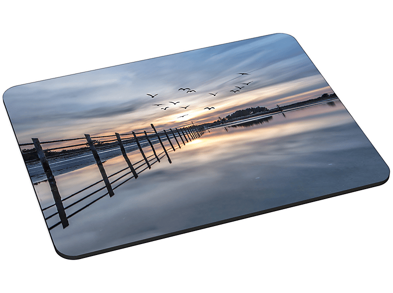 PEDEA Mauspad Design Coastline, Gr. L Mauspad (18 cm x 22 cm) | Gaming Mousepads