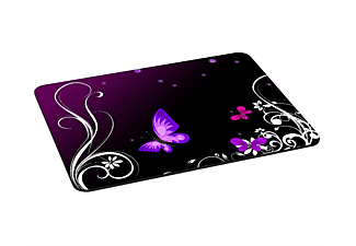 PEDEA Mauspad Design Purple Butterfly, Gr. XL Mauspad (26 cm x 35 cm)