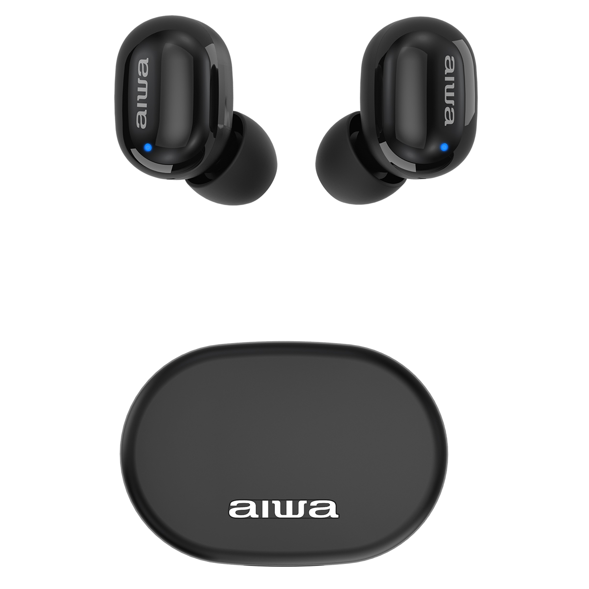 AIWA PODS, EBTW-150BK DOT Kopfhörer Bluetooth Schwarz In-ear