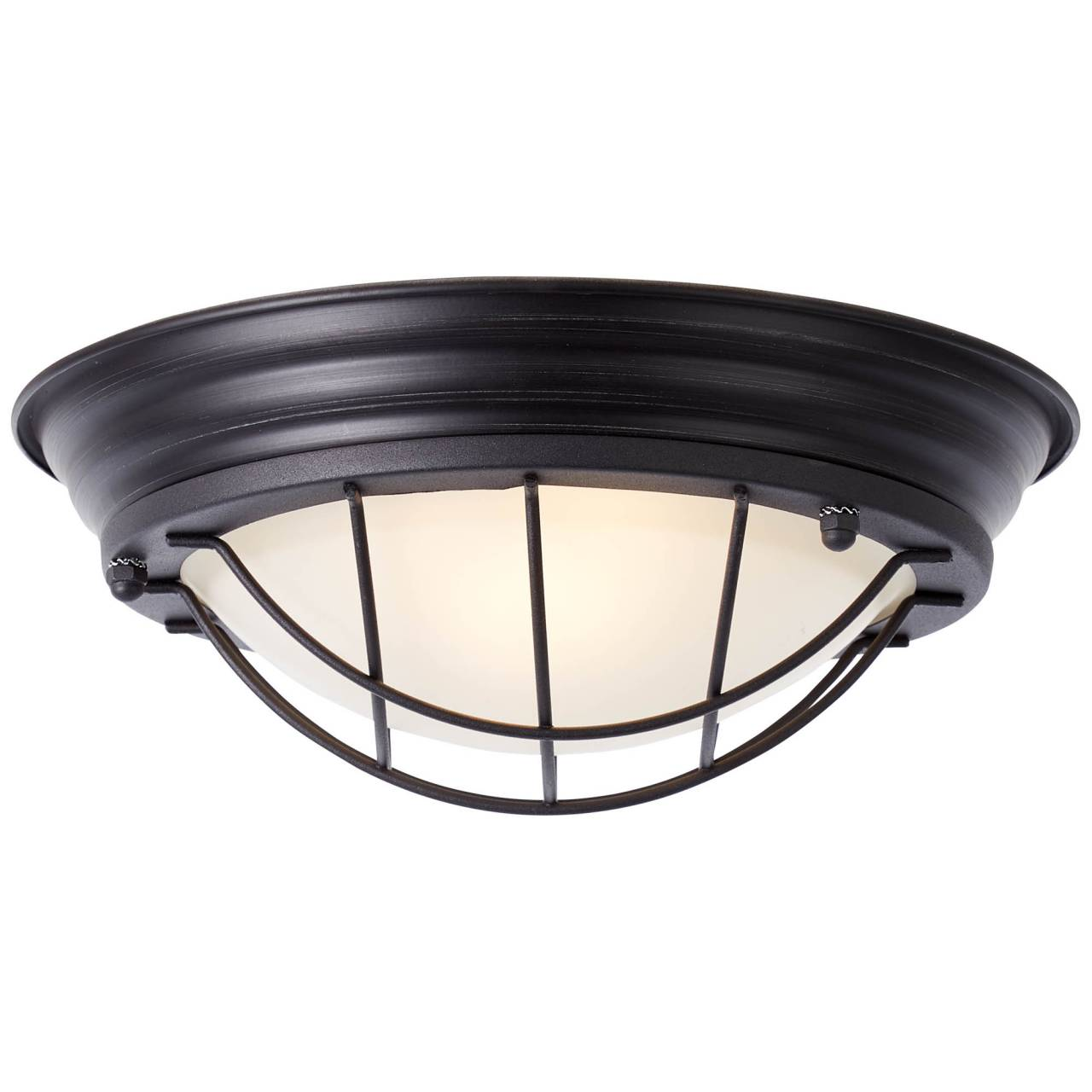 BRILLIANT 29cm schwarz Typhoon Wand- Lampe Deckenleuchte und