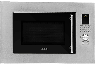 ECG MTD 2390 VGSS Eingebaute Mikrowelle | 23L | 8 Kochprogramme | Automatische Auftaufunktion Mikrowelle (900 Watt)