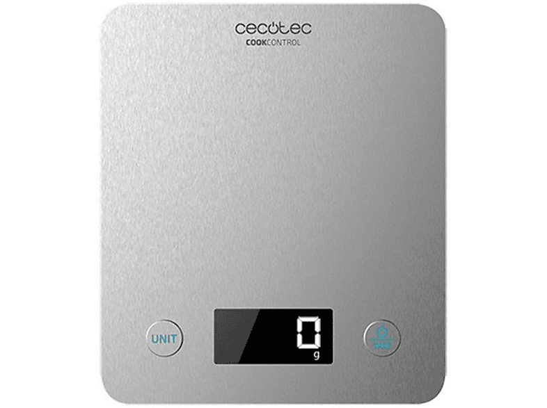 Báscula de Cocina Cecotec Cook Control 10000 Connected Acero inoxidable