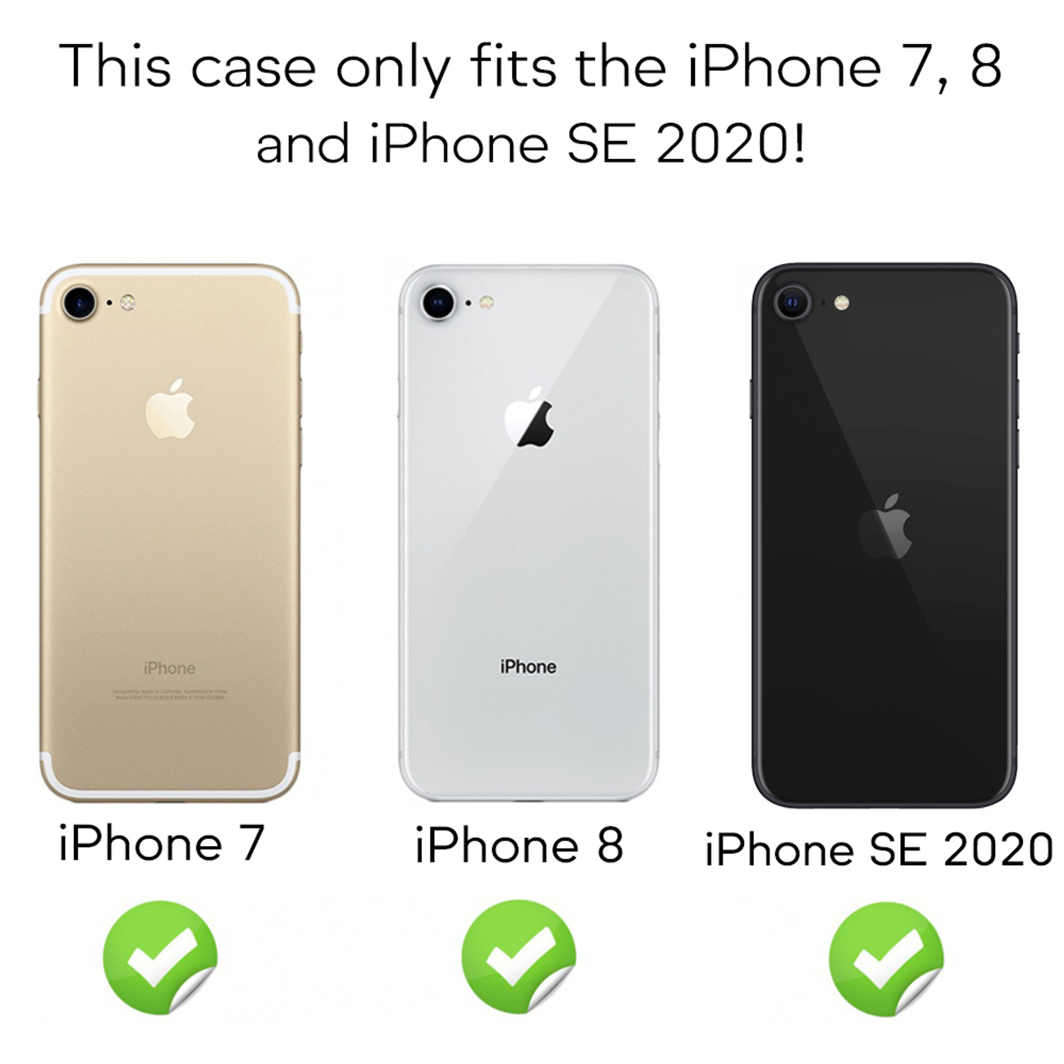 NALIA Silikon Hülle, Backcover, Apple, iPhone iPhone Mehrfarbig 8 iPhone (2020), 7 SE