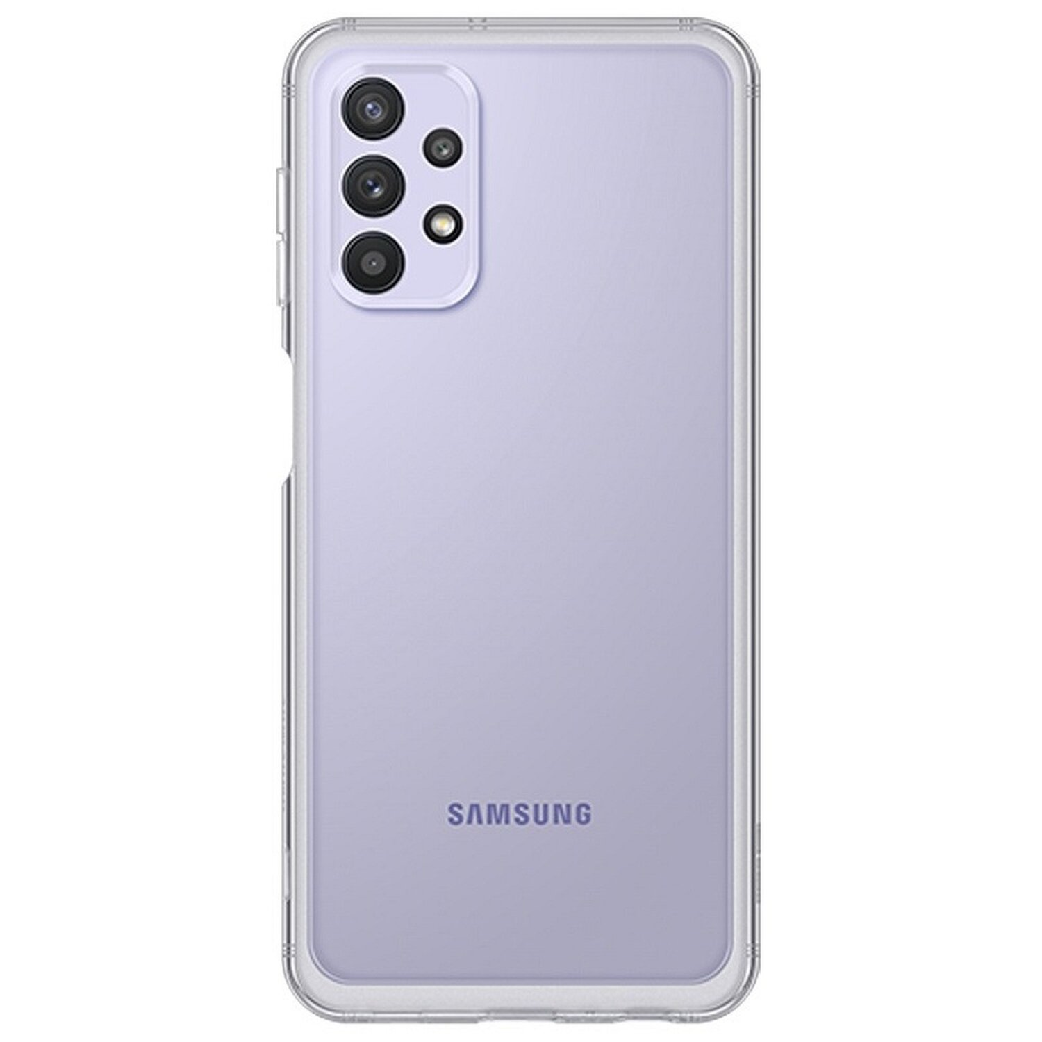 5G, SAMSUNG Samsung, Hülle, Bumper, Transparent Canvas Galaxy A32