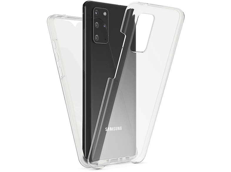 NALIA Klare 360 Backcover, Grad Hülle, Transparent Galaxy Plus, Samsung, S20