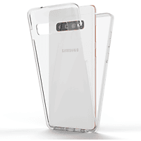 NALIA Klare 360 Grad Hülle, Backcover, Samsung, Galaxy S10, Transparent