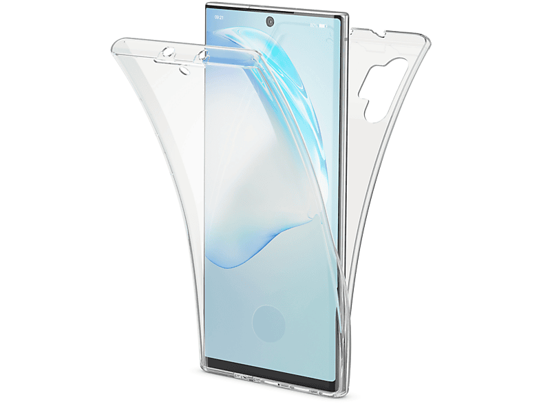 Samsung, Silikon Plus, Hülle, 360 10 Backcover, Note Grad NALIA Klare Transparent