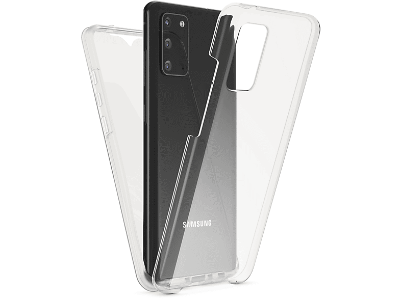 NALIA Klare Backcover, Samsung, S20, Hülle, 360 Grad Galaxy Transparent