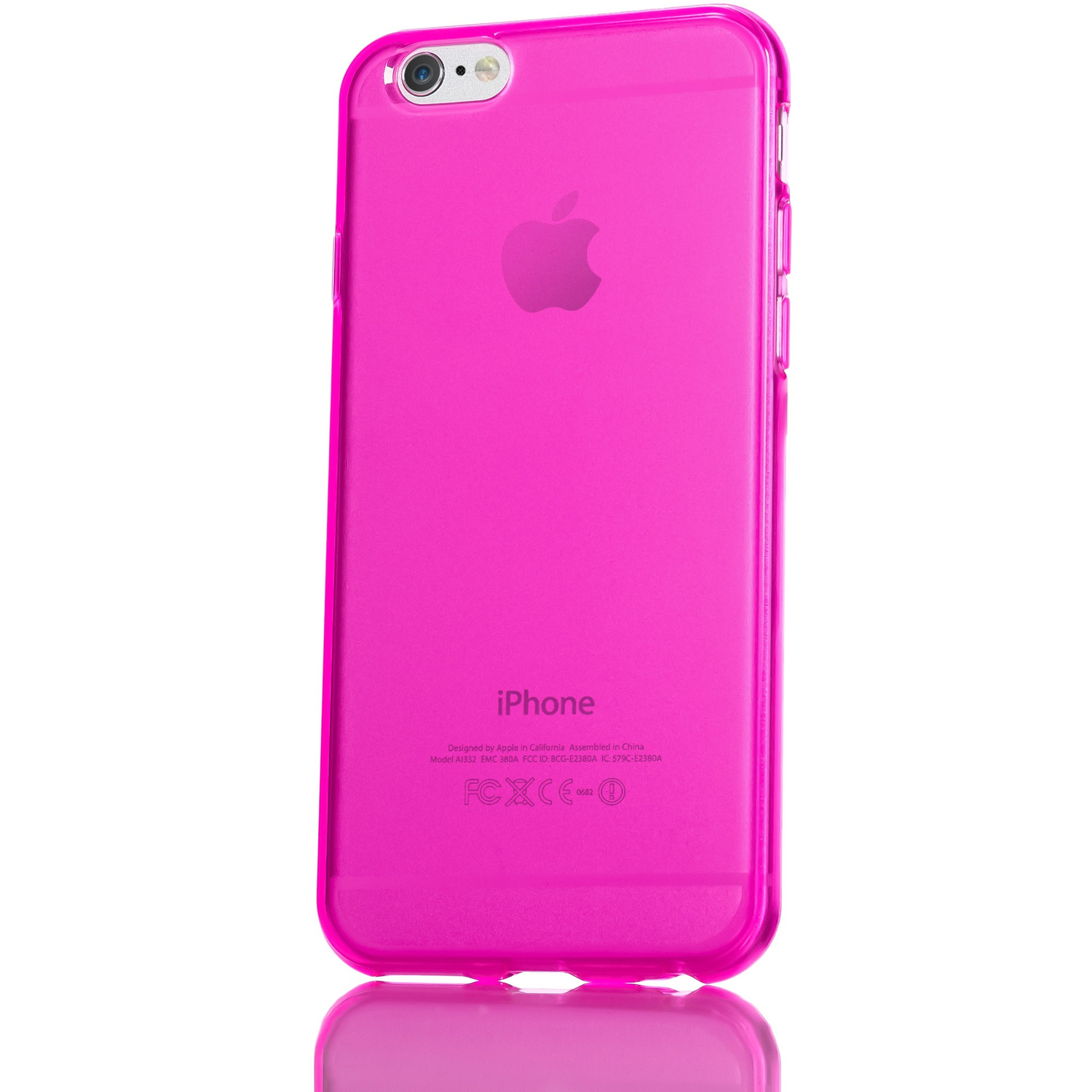 Apple, iPhone 6s Hülle, iPhone Plus Klare 6 Silikon NALIA Backcover, Plus, Rosa