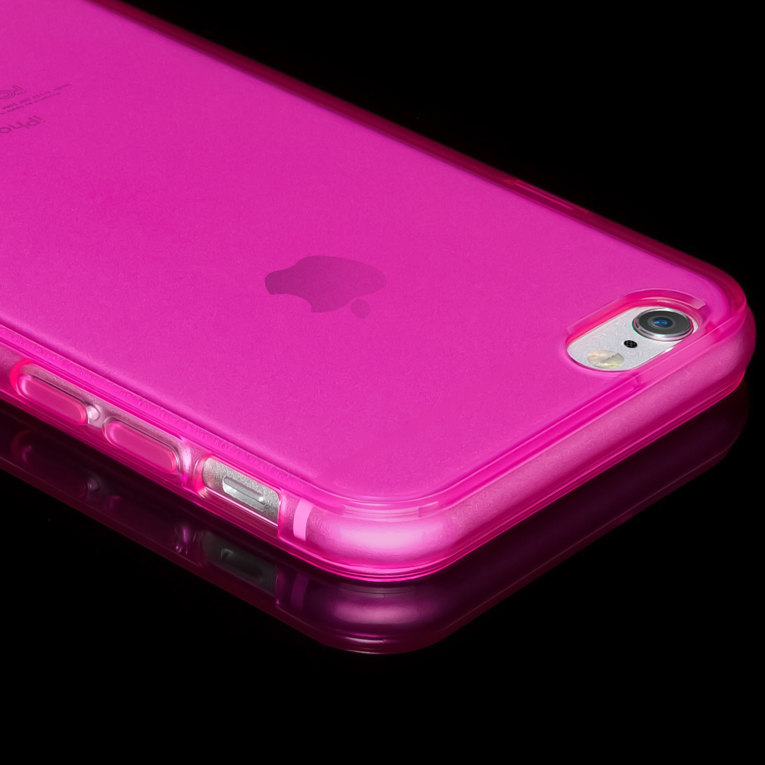 NALIA Klare Apple, Hülle, iPhone Plus Plus, Silikon iPhone Backcover, 6s 6 Rosa