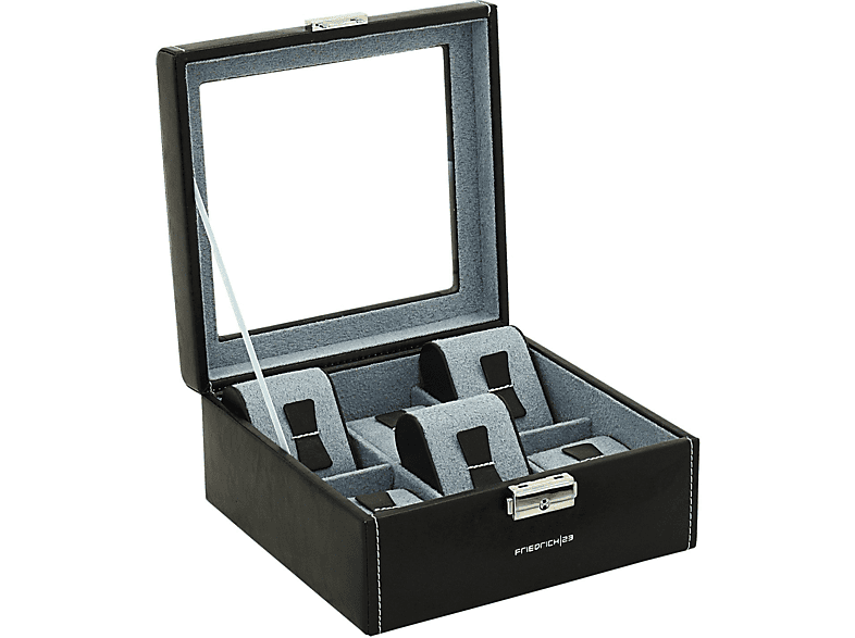FRIEDRICH - Uhrenbox 6 Bond Schwarz